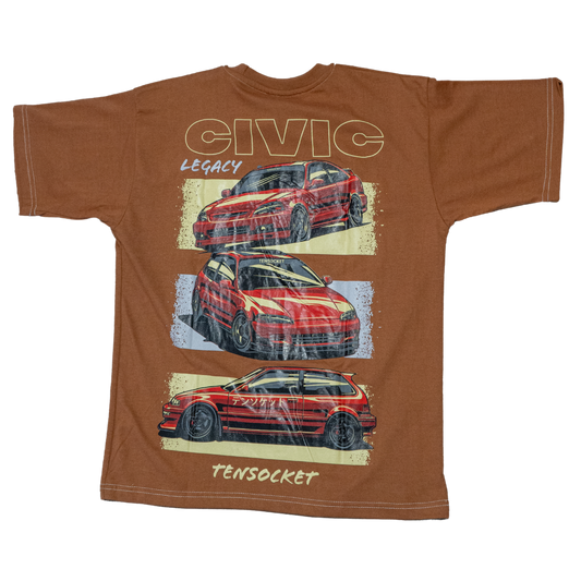 Civic / Terracotta / Premium T-shirt