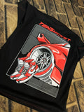 Jordans / Red Design / Premium/ T-Shirt