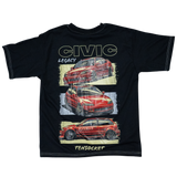 Civic / Black / Premium T-shirt