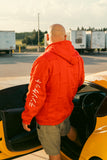 Red Zip Up- Hoodie Premium